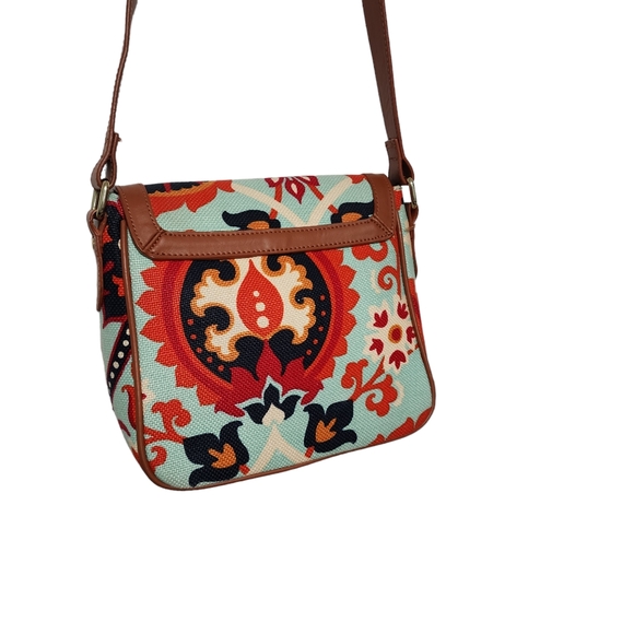 Spartina 449 Wavy Girl Bayley Crossbody Bag Excellent Condition - Picture 6 of 7